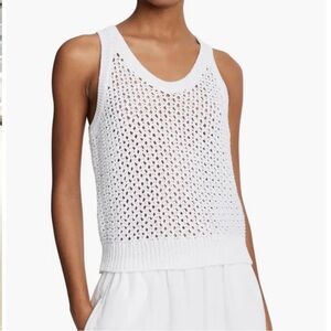 NWT Vince open knit sweater vest